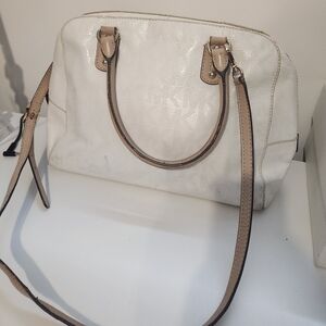 Michael Kors White Handbag with Strap